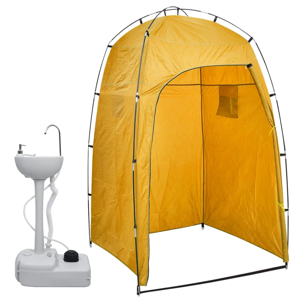 Enhance Your Camping Experience with a Portable Camping Handwash Stand with Tent