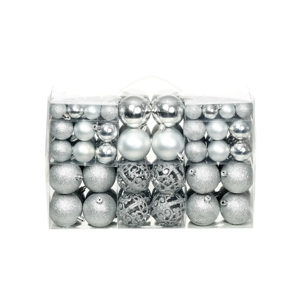 Add Elegance to Your Holiday Decor with Affordable Silver Christmas Ball Sets in Australia