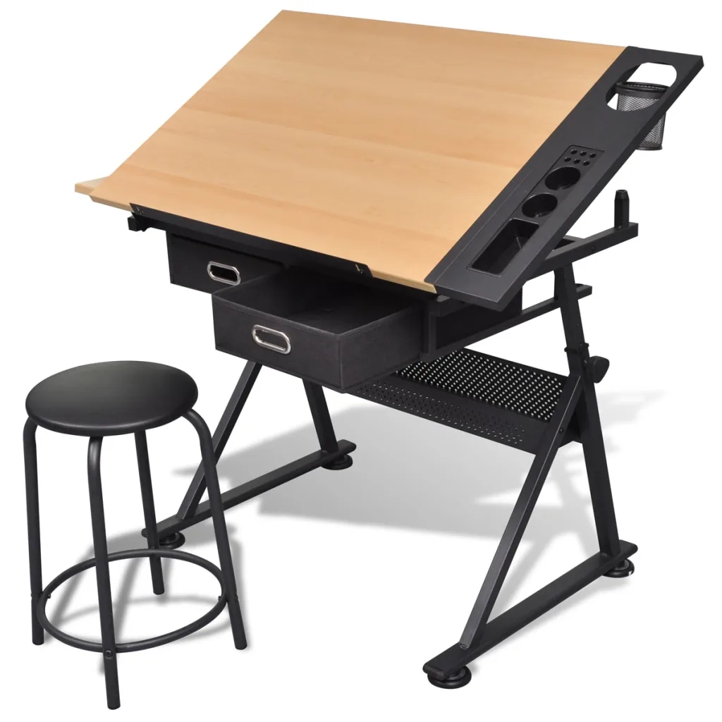 Affordable and Functional: Drawing Table with Stool for Sale in Australia